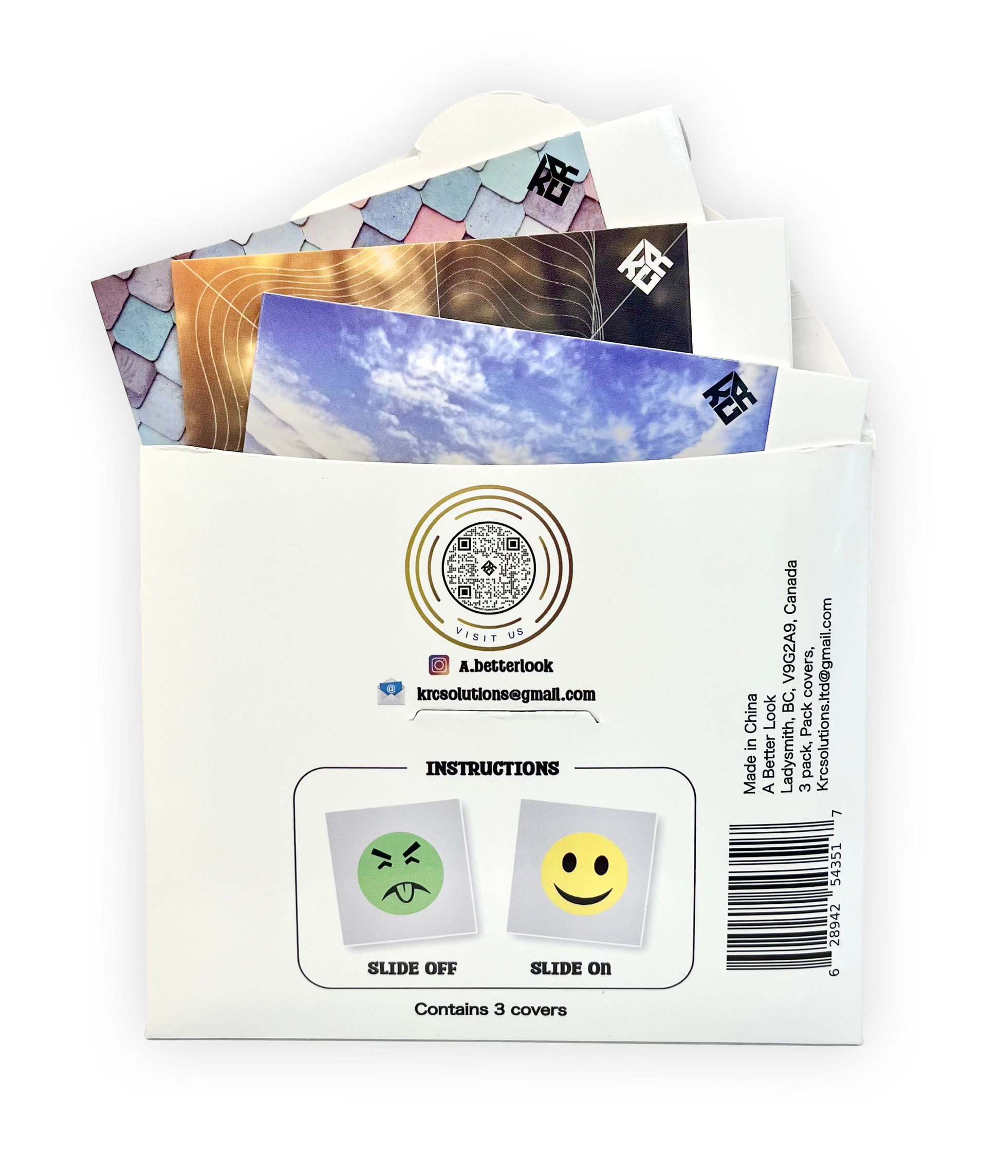 3 Pack Cigarette Replacement Covers