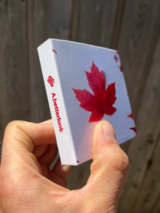 Maple Leaf Cigarette Box Cover